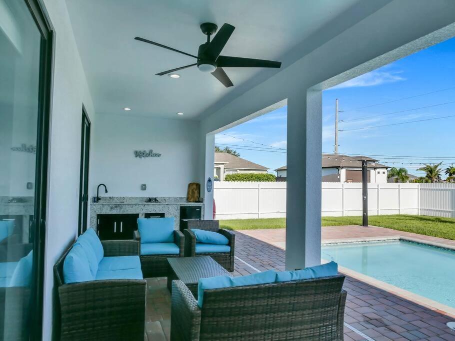 Casa Sevilla, Heated Pool, Sleeps 9, 4B3B Cape Coral Kültér fotó